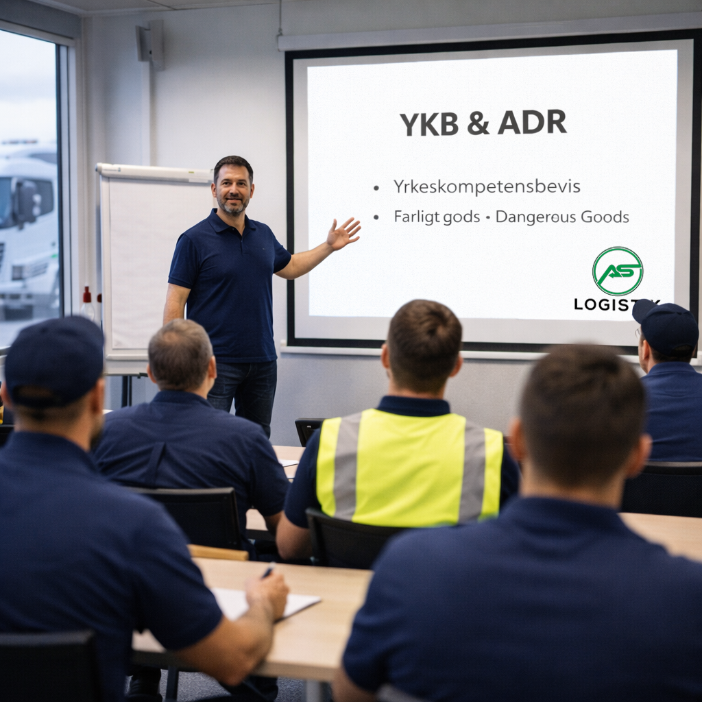 YKB- och ADR-utbildning för transportbranschen